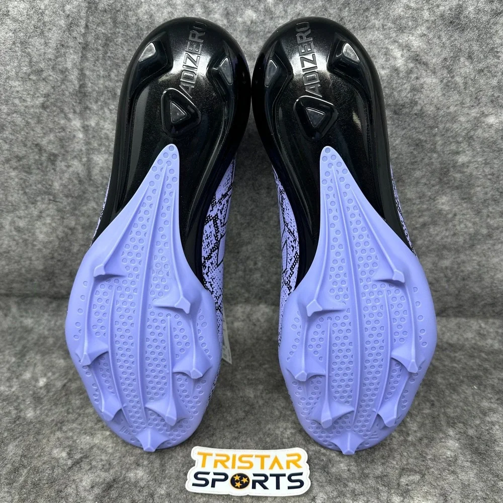 Adidas Adizero Electric II Exotic Speed Football Cleats Mens Sz 13 Purple IE3894